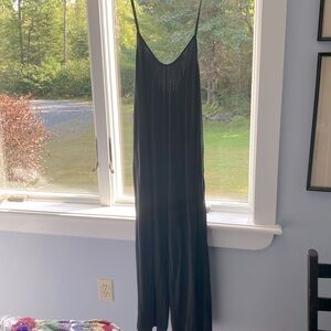 EMERY ROSE•Size XL• Black Wide Leg Spaghetti Strap Jumpsuit 🖤